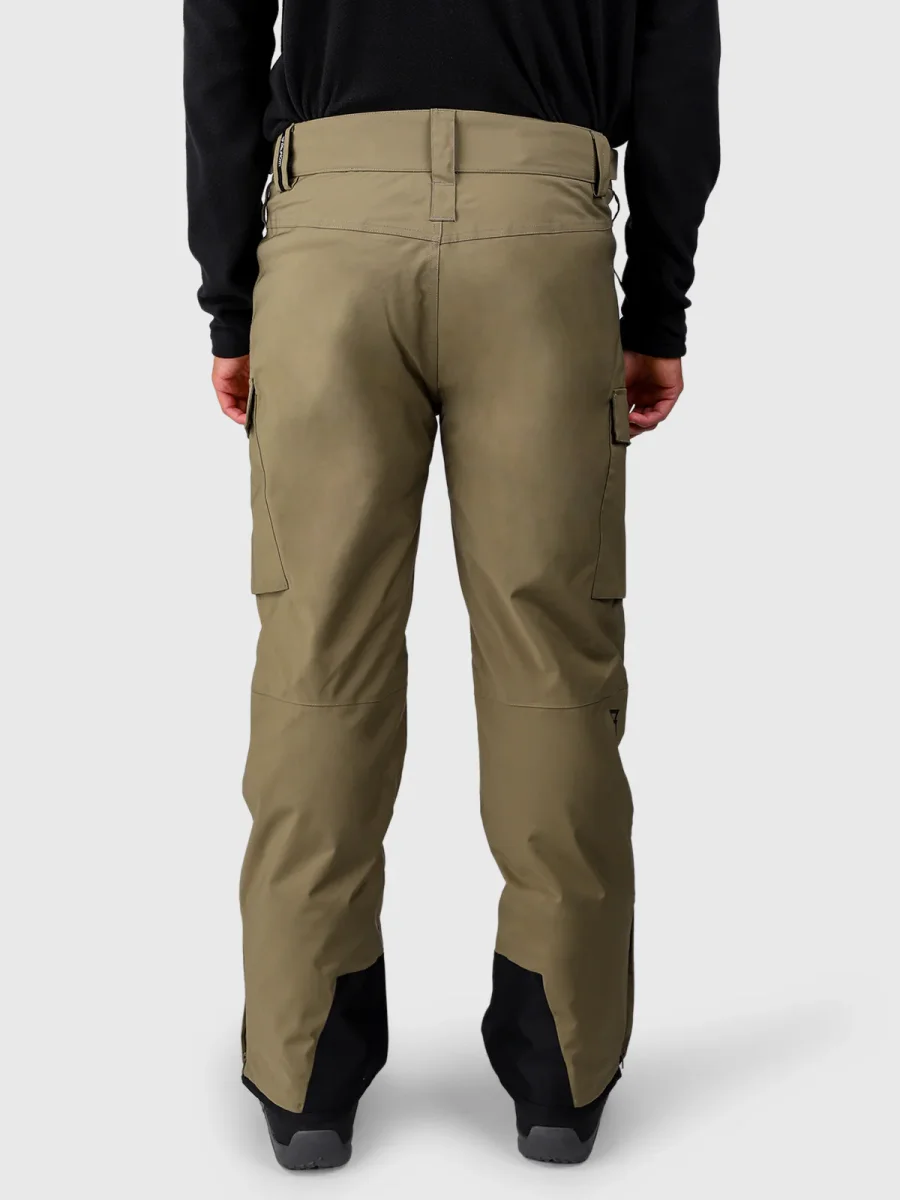 Footrail-Cargo Men Snow Pants | Dusky Green - Afbeelding 5