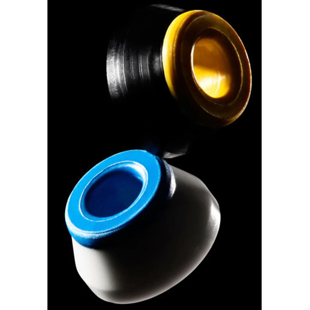 Bones Hardcore Bushings Soft 81A Black pack - Afbeelding 3