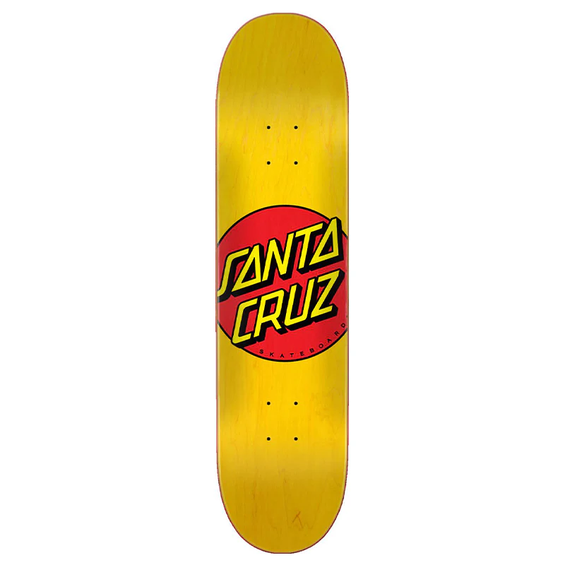 Classic Dot Yellow 7.75" Skateboard Deck - Afbeelding 2